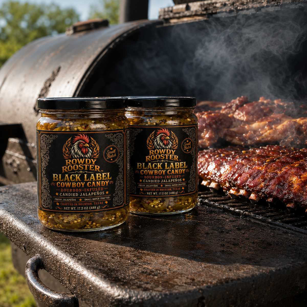 Black Label Cowboy Candy - 2 Jar Bundle